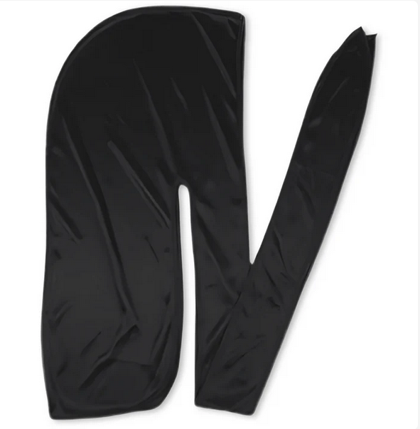 Mr. Durag Wave Maxx Silky Satin Durag, 1 Count, Black