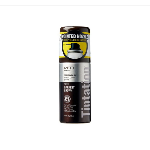 Red by Kiss Tintation Temporary Hair Color Spray, Instant Root Touch-Up, 1.5oz