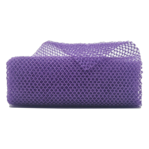 Eclat 3-Piece African Net Sponge Set - Exfoliating Mesh Bath Nets & Back Scrubbers