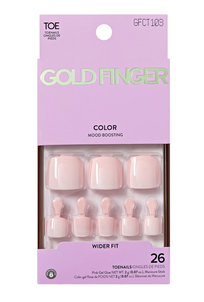 GoldFinger Colors Wider Fit Toenails