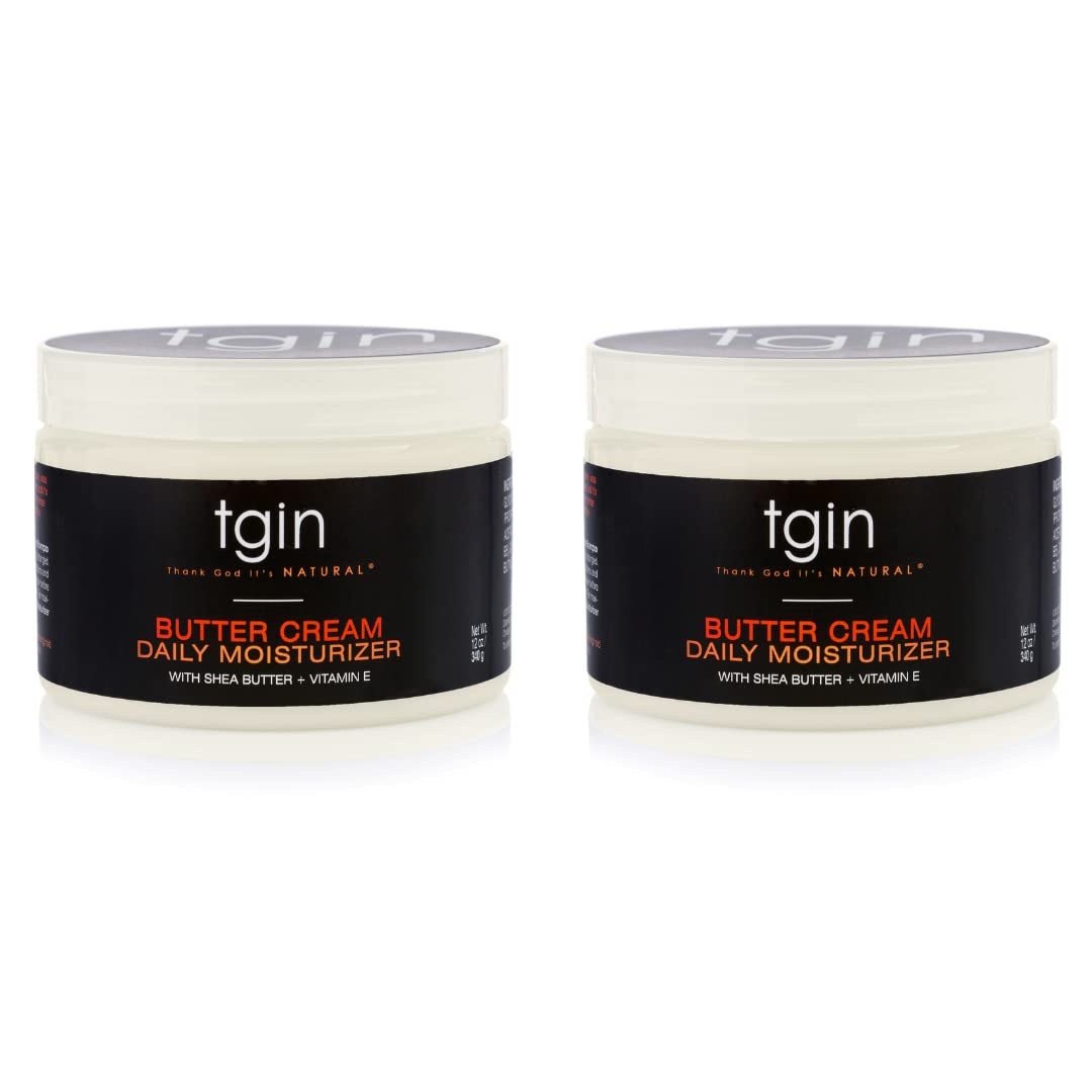 2 Pack TGIN Butter Cream Daily Moisturizer 12 oz