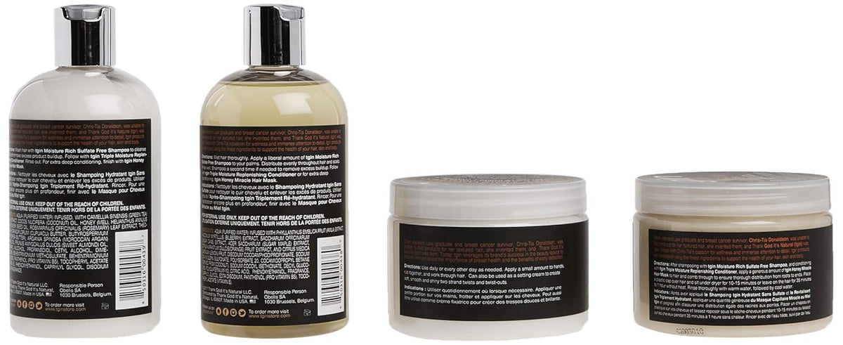 4 Piece Set tgin Moist Collection Gift Set