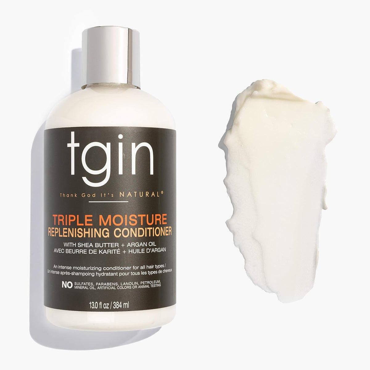 tgin Moisturizing Shampoo & Conditioner Duo, (Rich Shampoo & Replenish Conditioner) 13 oz (Set)