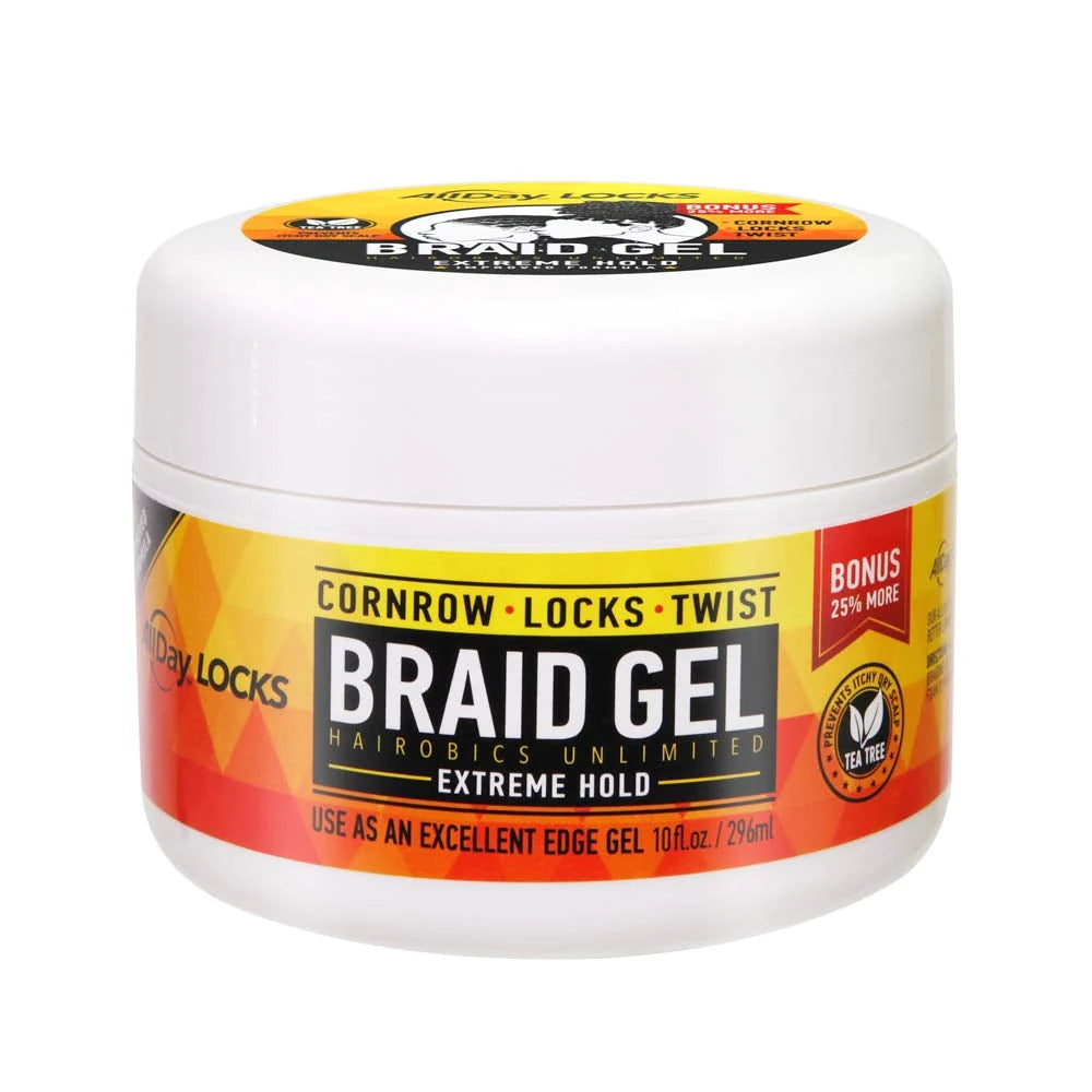 AllDay Locks Braid Gel 5 oz