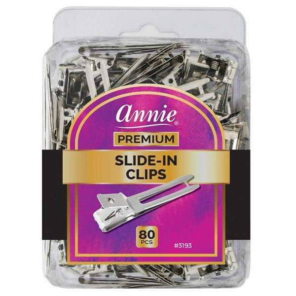 Annie #3193 Premium Slide In Clips 80 ct