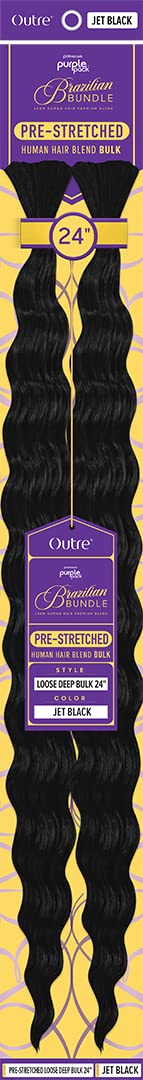 Purple Pack Brazilian Bundle Loose Deep 24"