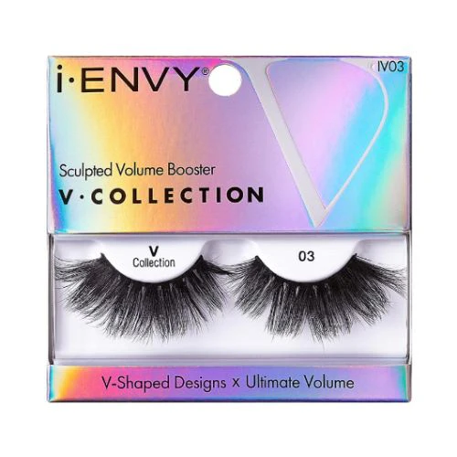 i-Envy by Kiss 3D V Lashes, Multi-Angle Dimensional Layered Cruelty-Free Premium False Eyelashes