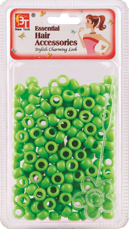 Beauty Town Small Round Beads - Mini Hair Beads for Braids & Fine Hair