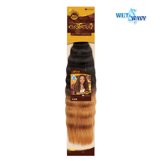 Cleopatra Remy European Wet & Wavy Hair Extensions H-ESB