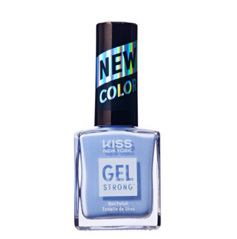 KISS New York Gel Strong Nail Polish, High-Gloss Salon Shine Long-Wear Liquid Lacquer - KNP