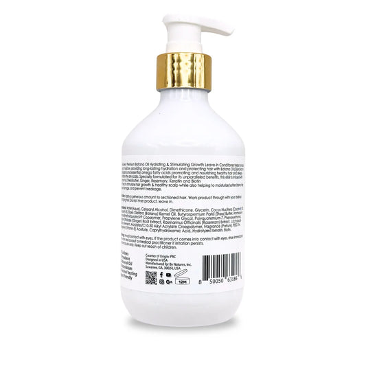 By Natures Batana Oil Hydrating & Strengthening Growth Leave-In Cond 12 oz