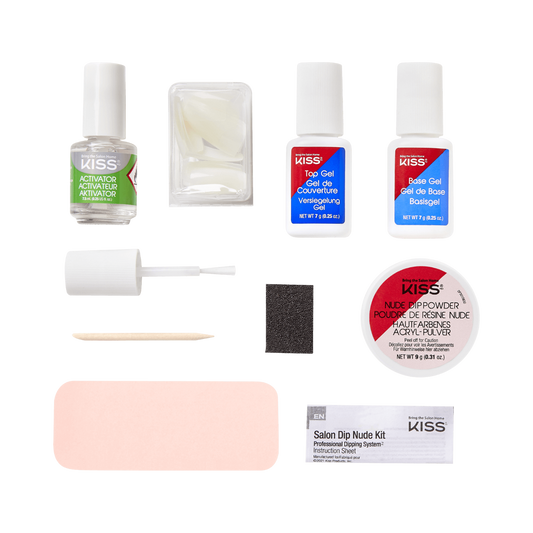 Kiss Salon Dip Nude Kit - KSDN01