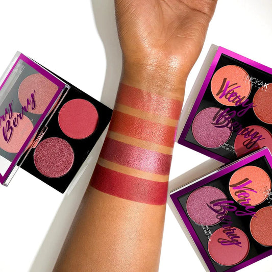 Nicka K Very Berry Blush and Highlighter Palette - FL0402