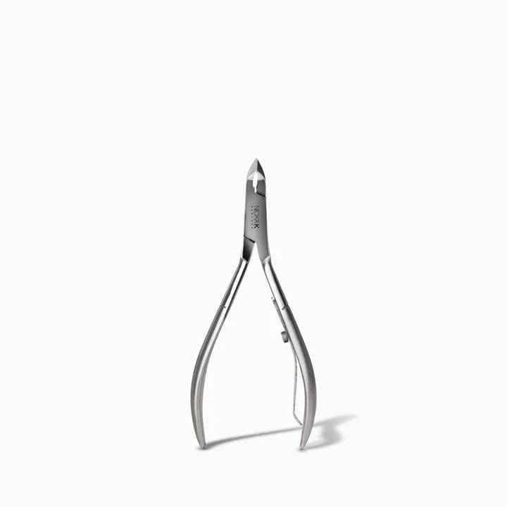 Nicka K New York Cuticle Nipper Half Jaw - Stainless Steel Single Spring NI002