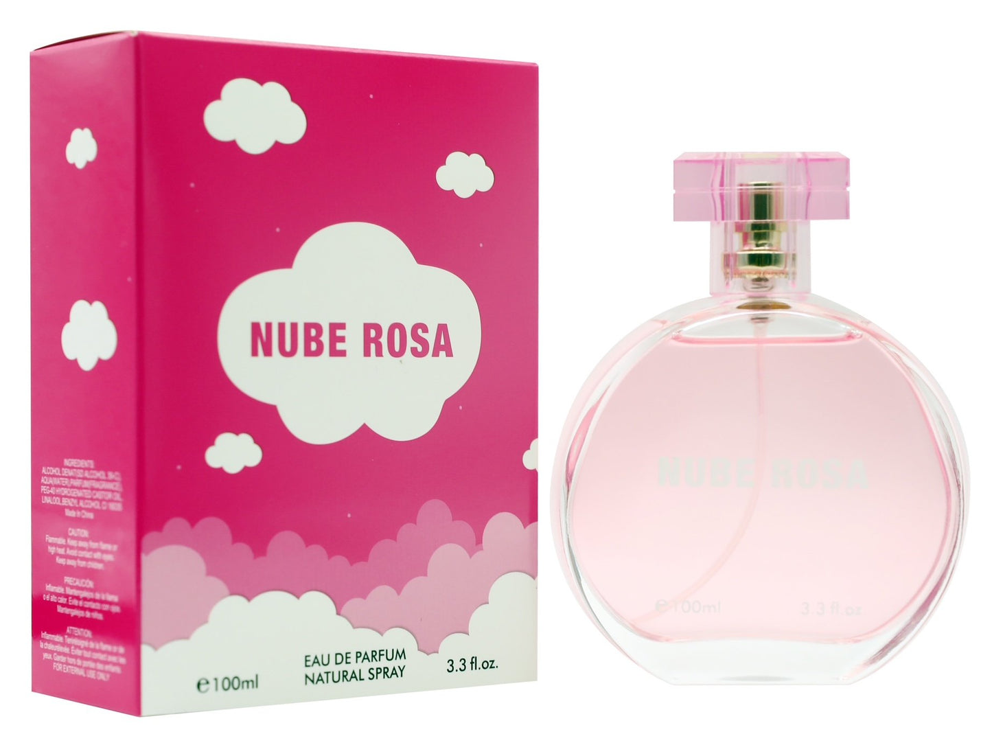 Nube Rosa Eau De Parfum Natural Spray 3.3 oz