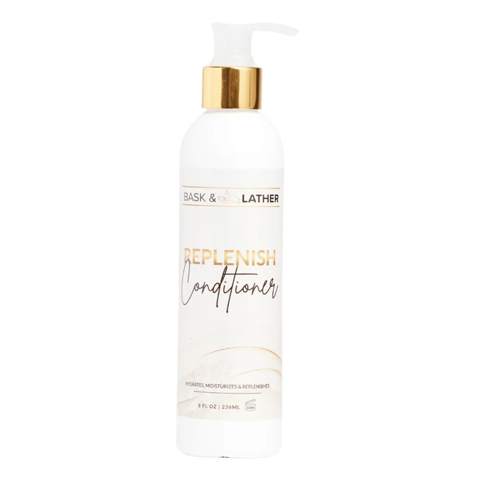 Bask & Lather Replenish Conditioner 8oz
