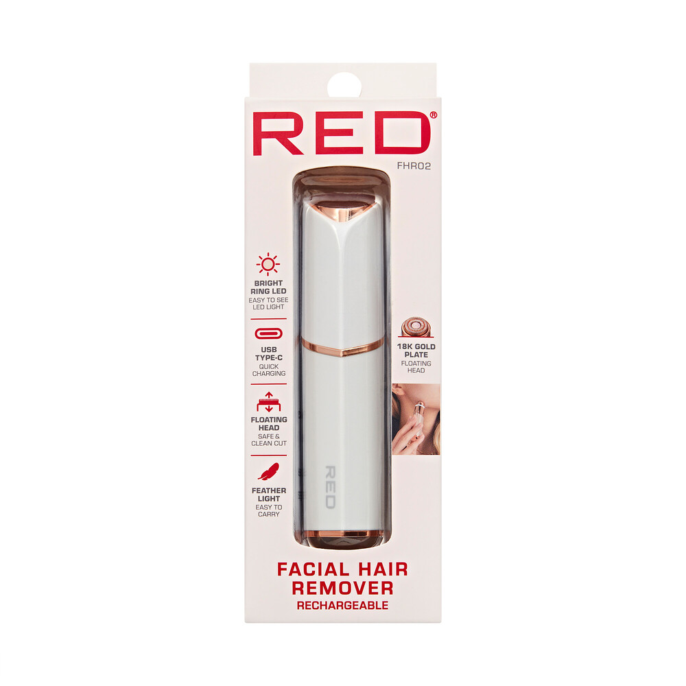 Red by Kiss Rechargeable Facial Hair Remover