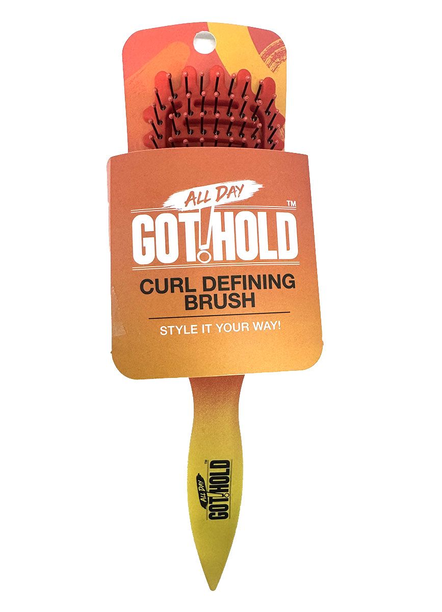 All Day Got Hold Curl Defining Brush AG-CG01, Detangling & Styling Hair Brush for Curls, Coils & Waves