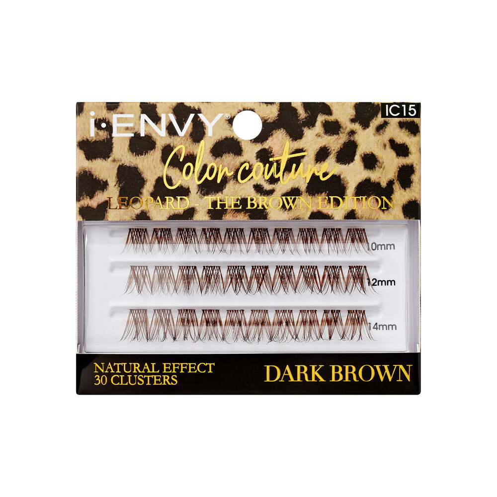i-Envy Color Couture Leopard Lash Clusters