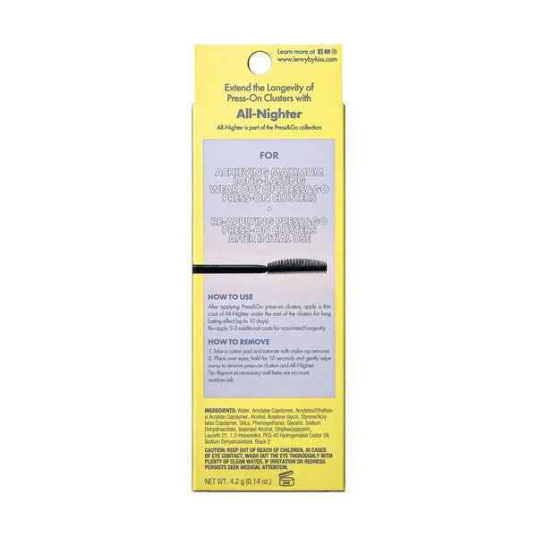 i-Envy by Kiss Press & Go All-Nighter Lash Cluster Sealer - 10-Day Wear #IPN01