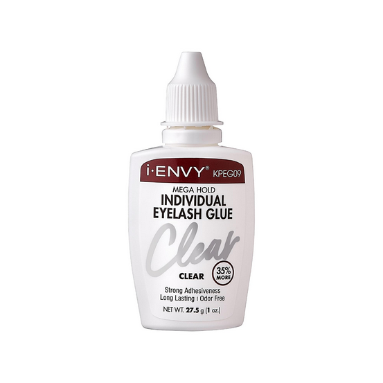 i-Envy by Kiss Mega Hold KPEG Individual Lash Glue, Professional Long-Lasting False Eyelash Adhesive