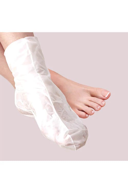 KISS Hydrating Foot & Toenail Mask Socks, Deep Conditioning Argan Oil & Shea Butter Pedicure Booties - KFM01