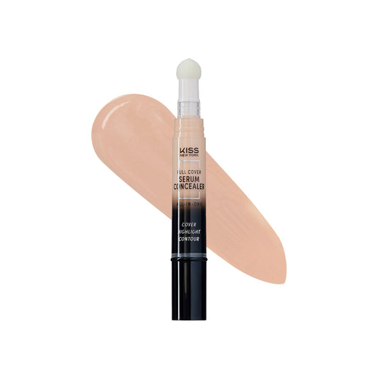 Kiss New York Full Cover Serum Concealer with Sponge Tip