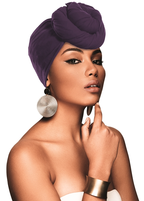Beauty Town Crinkle Head Wrap Scarf