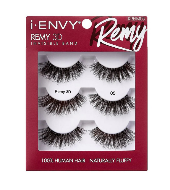 i-Envy Remy 3D Invisible Band Lashes 3 Pack
