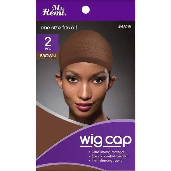Annie #4605 Ms. Remi Wig Cap Brown