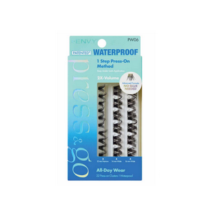 KISS i.Envy Press & Go Waterproof No Glue Pre-Glued Cluster Lash Refill Pack