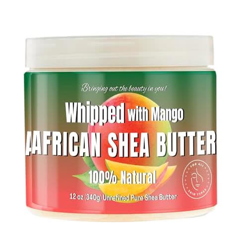 RA Cosmetics 100% Pure Whipped Shea Butter Mango 12oz