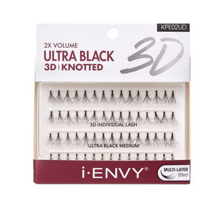 Kiss i-Envy Ultra Black 3D Individual Lashes