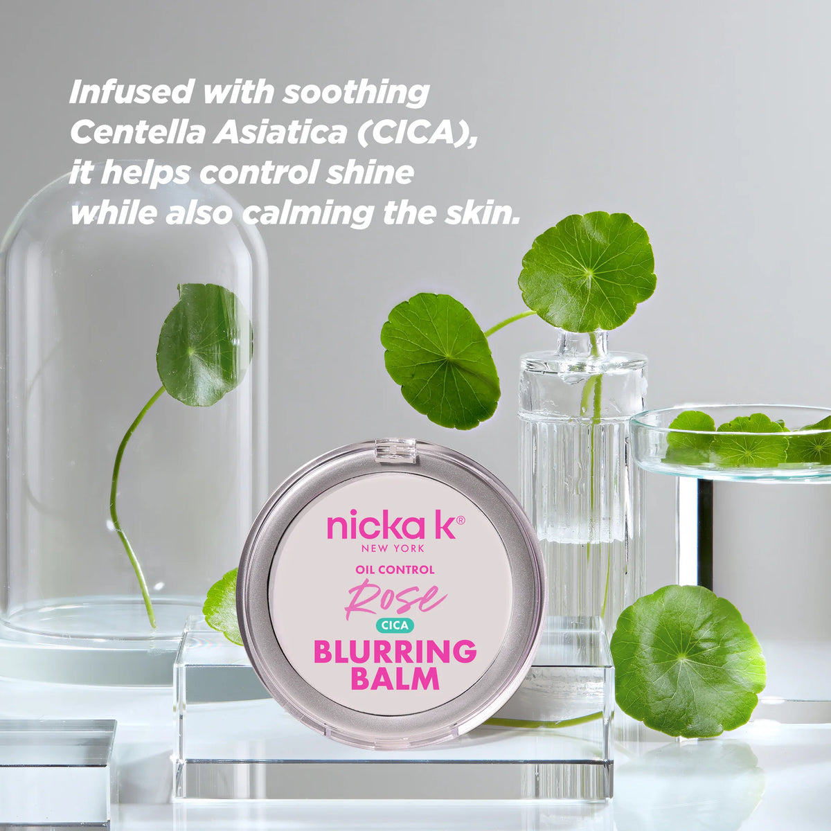 Nicka K New York Oil Control Cica Blurring Balm - Matte Face Primer