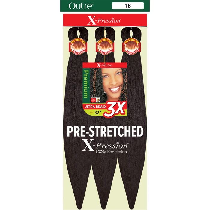 Outre X-Pression Pre-Stretched 32” Braid 3x Pack