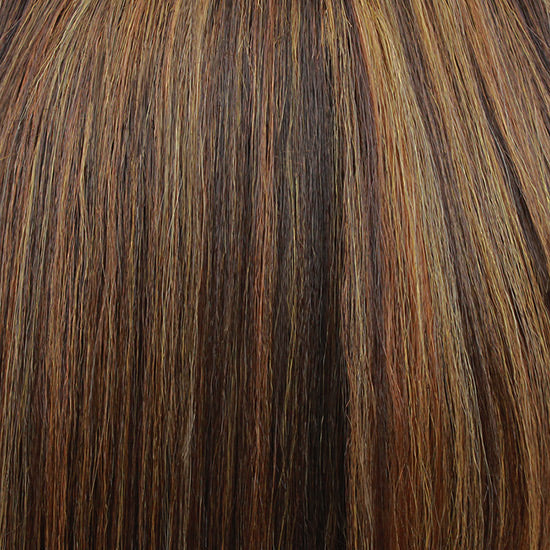 Vivica A Fox Deo 100% Human Hair Wig - 11 inch Short Straight Bob with Bangs
