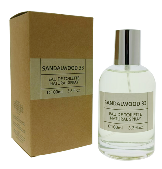 Sandalwood 33 Eau De Toilette Spray 3.3 oz