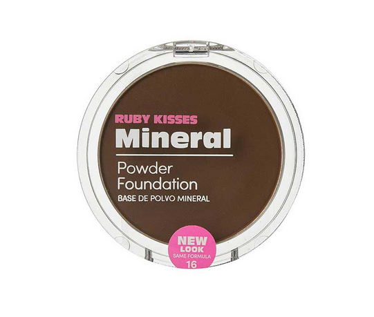 Ruby Kisses Mineral Powder for Sensitive Skin, Lightweight Hypoallergenic Matte Setting Powder - RMP