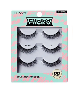 i-Envy Multi Flick'D Eyelash Collection - Multi-Angle Dimensional Strip Lashes