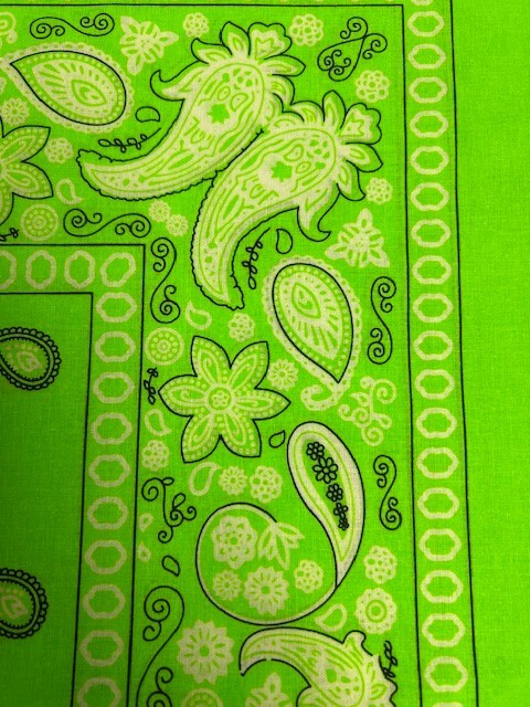 Bandana Neon Lime (1DZ)
