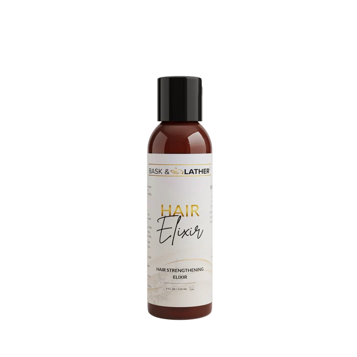 Bask & Lather Hair Elixir Oil 4oz