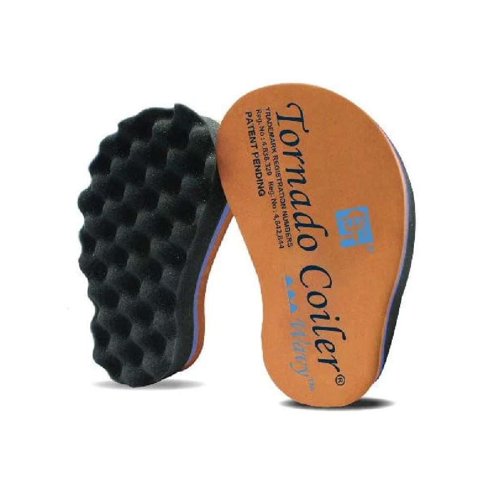 Beauty Town Tornado Coiler Wavy Hair Twist Sponge - 12mm Hole Curl & Loc Sponge (#09977)