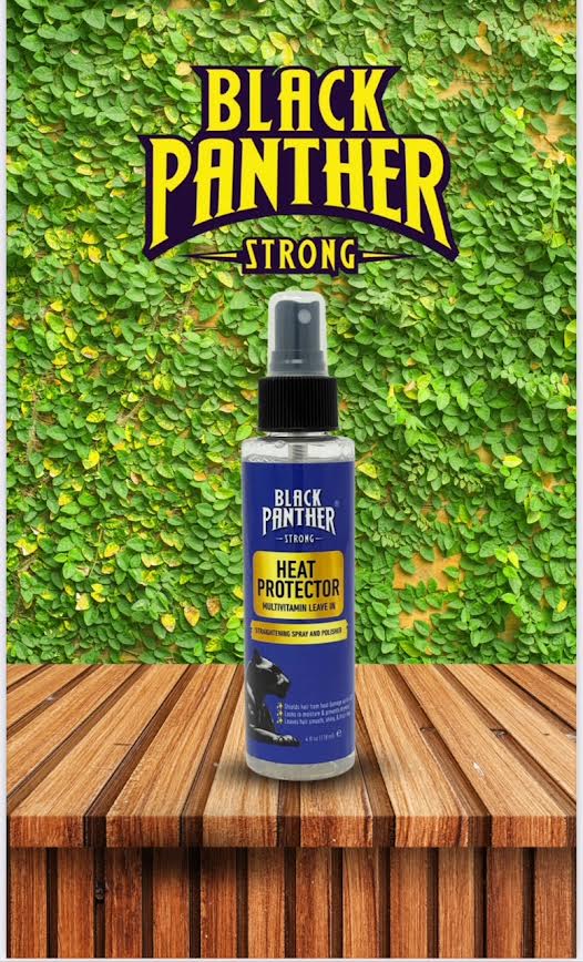 Black Panther Thermal Heat Protector Hair Spray 4 oz