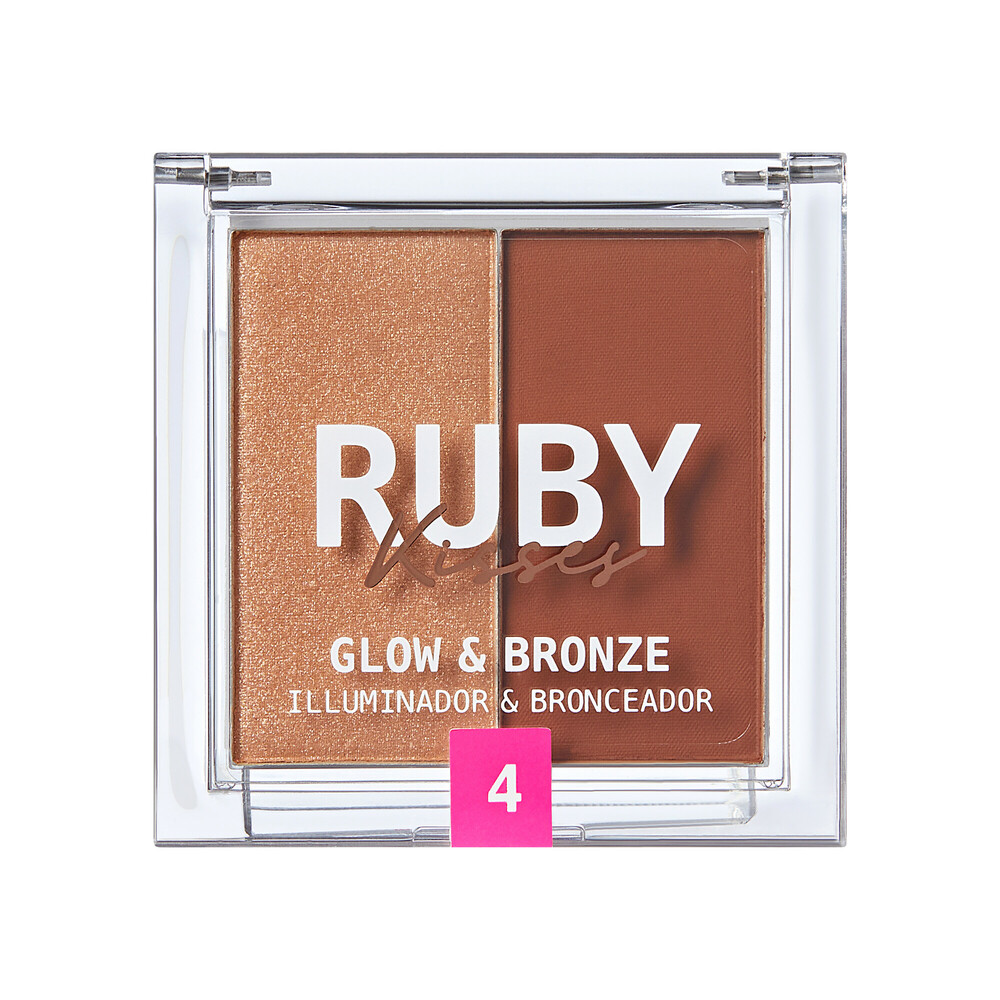 Ruby Kisses Duo Highlighter Bronzer RDH