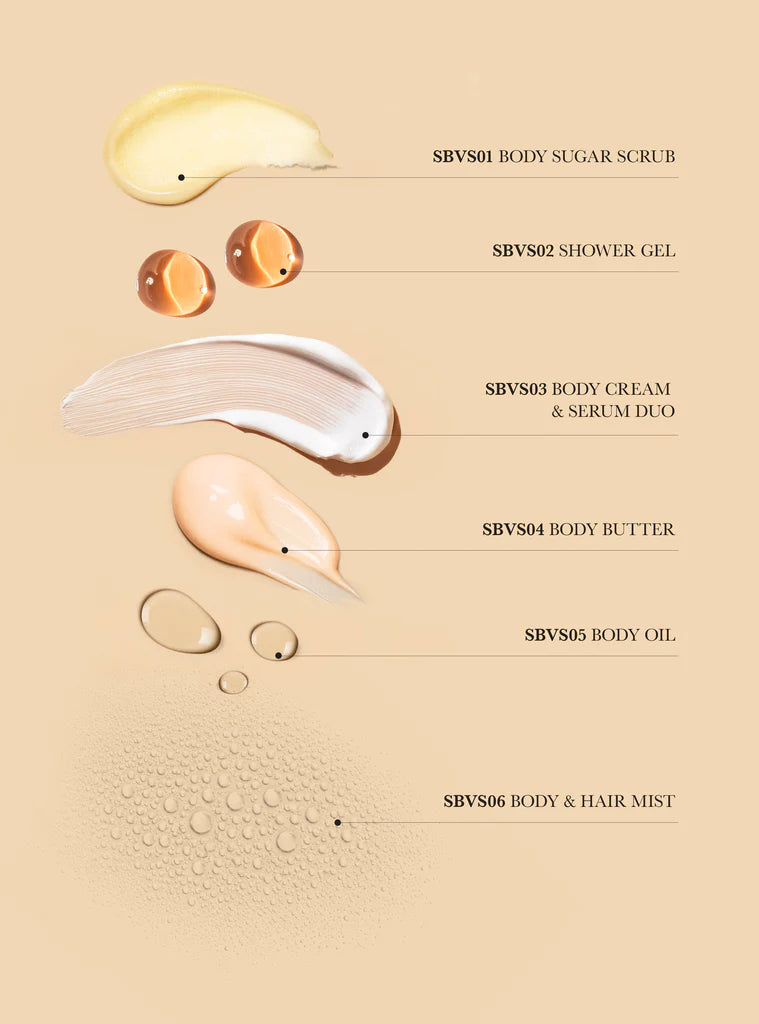 Vanilla Serenade Body Cream & Serum Duo SBVS03