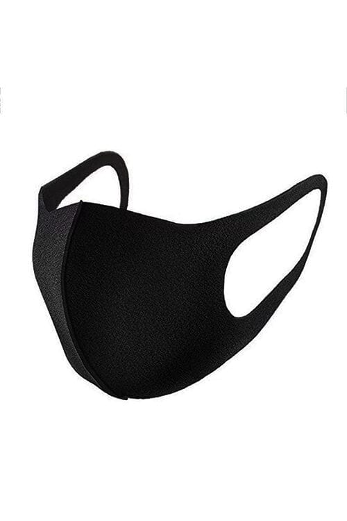 Black Reusable Face Mask