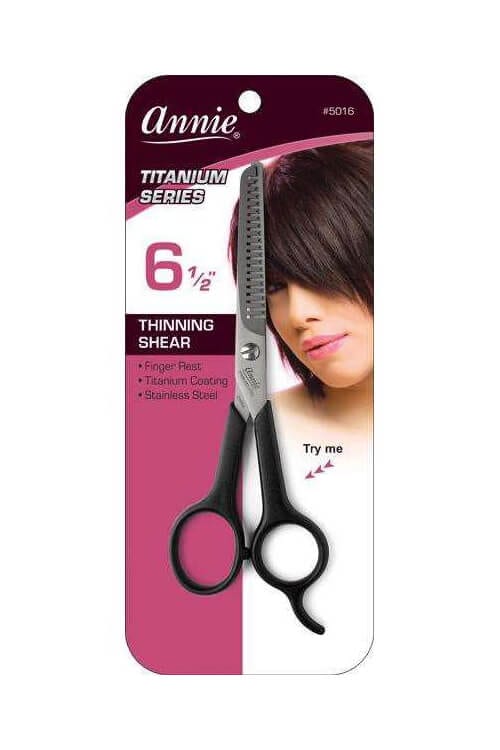 Annie #5016 Titanium 6.5" Thinning Shear