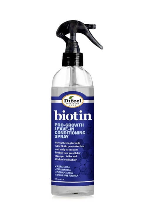 Difeel Biotin Pro-Growth Leave-In Conditioning Spray 6 oz