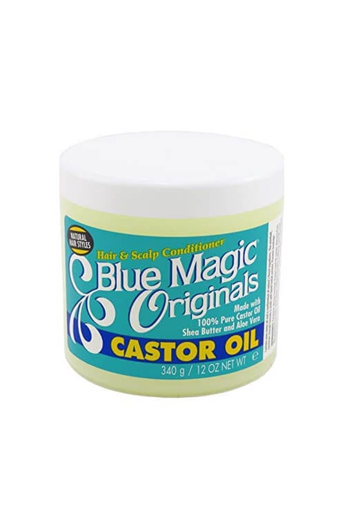 BLUE MAGIC ORIGINAL CASTOR OIL HAIR & SCALP CONDITIONER 12 OZ