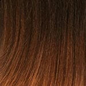 Vivica A Fox Brie-V Synthetic Wig - 21 inch Long Layered Straight Top with Flip Curl Ends